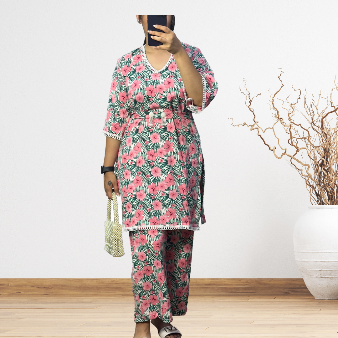 Floral Flair Cord Set