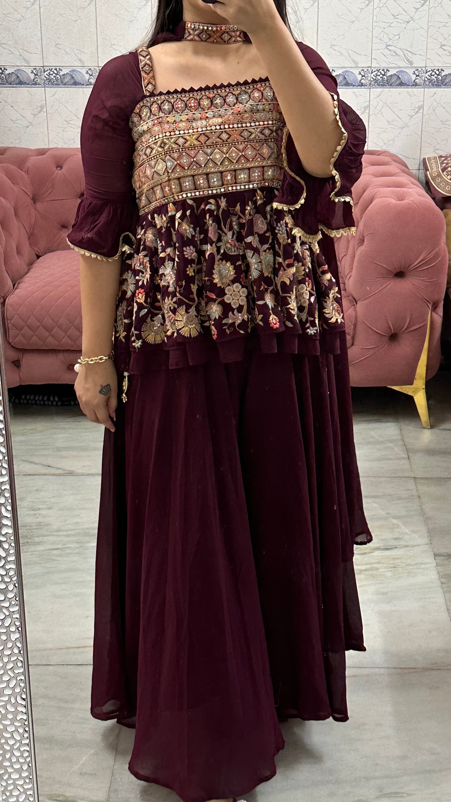 INDO WESTERN DRESS