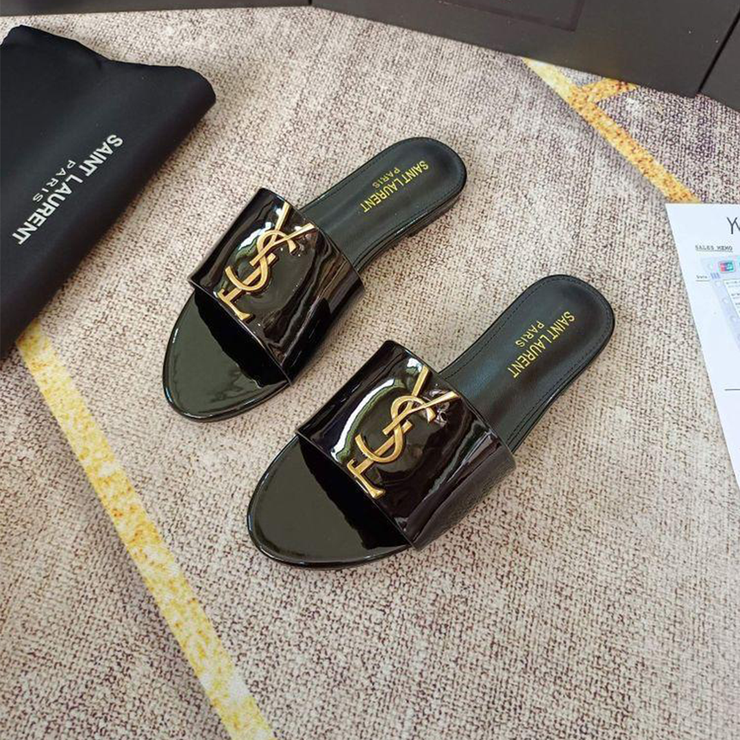 Saint Laurent Flats Slippers