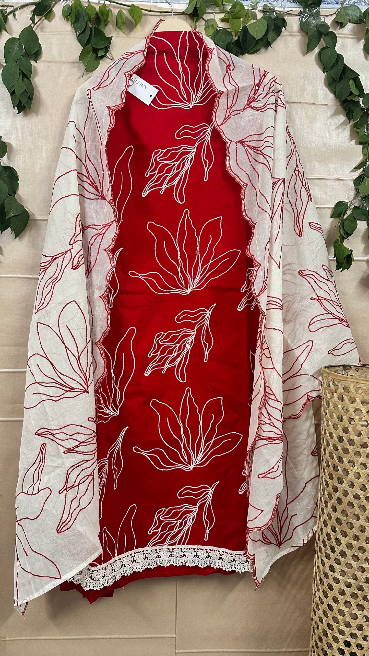 Cotton Embroidered Elegance