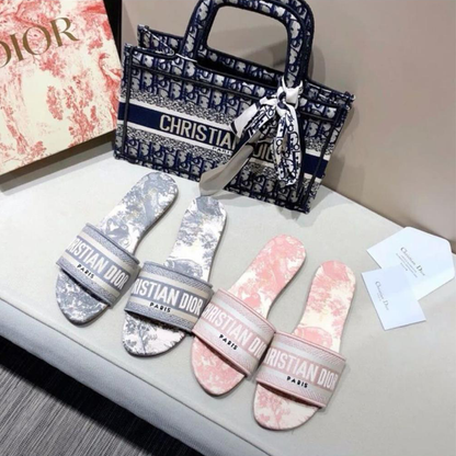 Elegant and Comfortable Christian Dior Flats Slipper