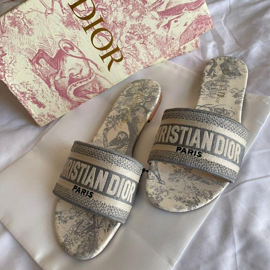 Elegant and Comfortable Christian Dior Flats Slipper